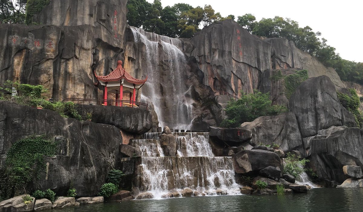 A scenic view of fuzhou zhuzifang