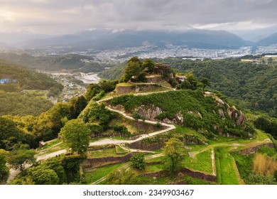 A scenic view of Gantang Palace Ruins