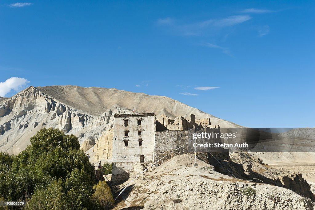 A scenic view of Gantang Palace Ruins