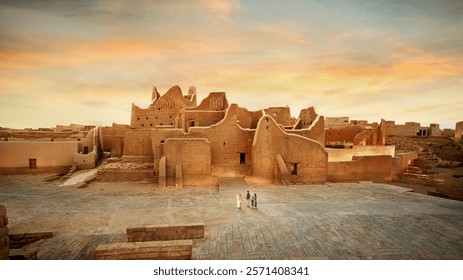 A scenic view of Gantang Palace Ruins