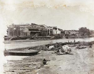 A scenic view of gaoyou pawnshop