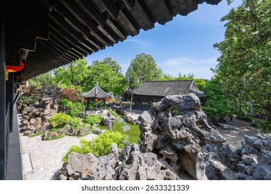 A scenic view of geyuan garden
