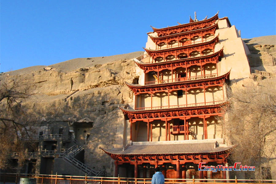 A scenic view of great_buddha_temple_grottoes_scenic_area