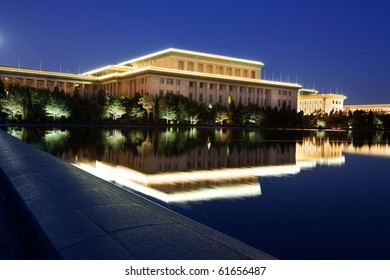 A scenic view of great_hall_of_the_people