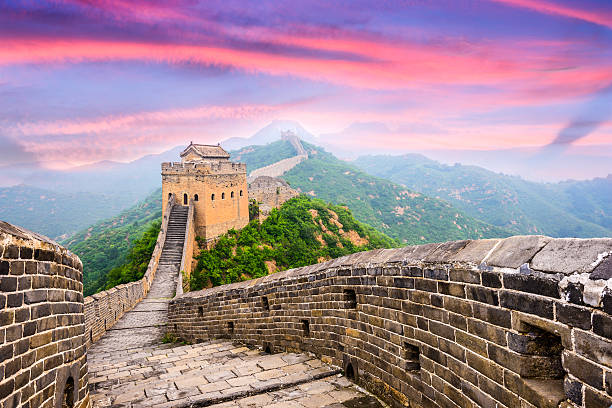A scenic view of great_wall_beijing_section