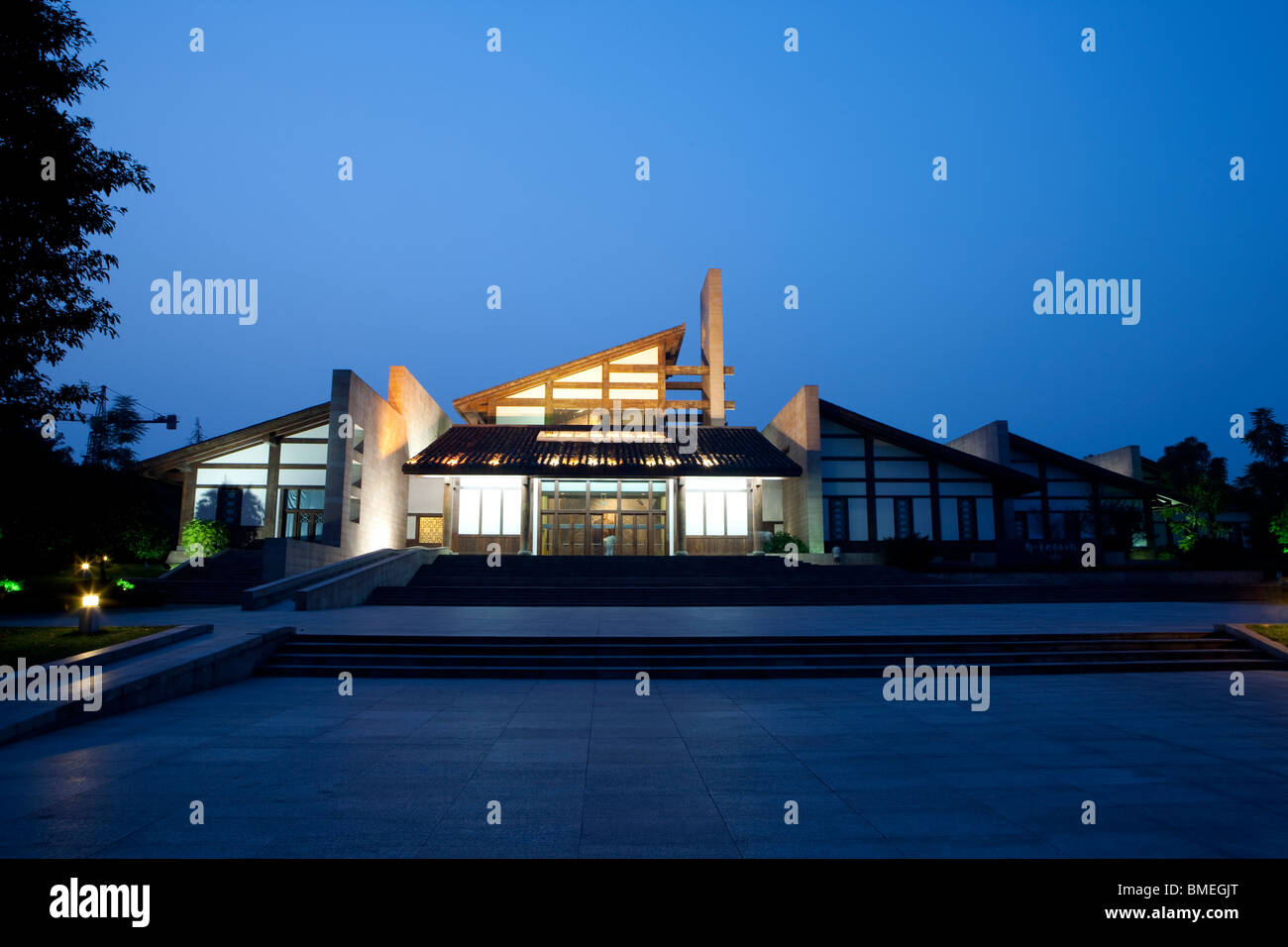 A scenic view of guang'an deng xiaoping former residence