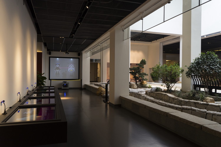 A scenic view of guangdong opera museum