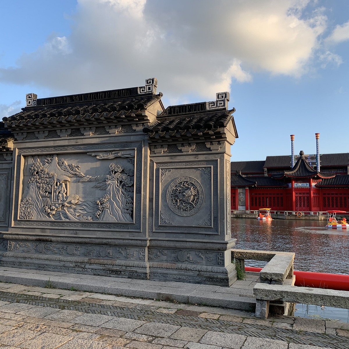 A scenic view of guangfulin_relic_site