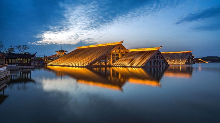A scenic view of guangfulin_relic_site