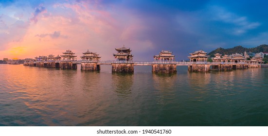 A scenic view of guangji bridge
