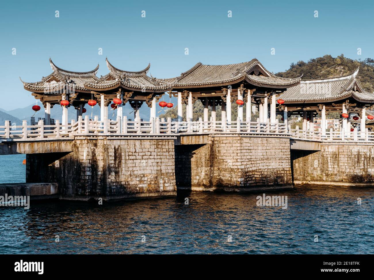 A scenic view of guangji bridge