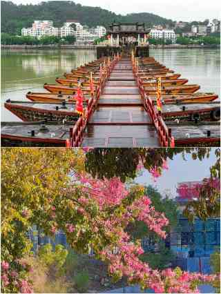 A scenic view of guangji bridge