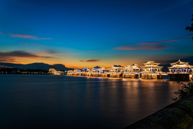 A scenic view of guangji bridge