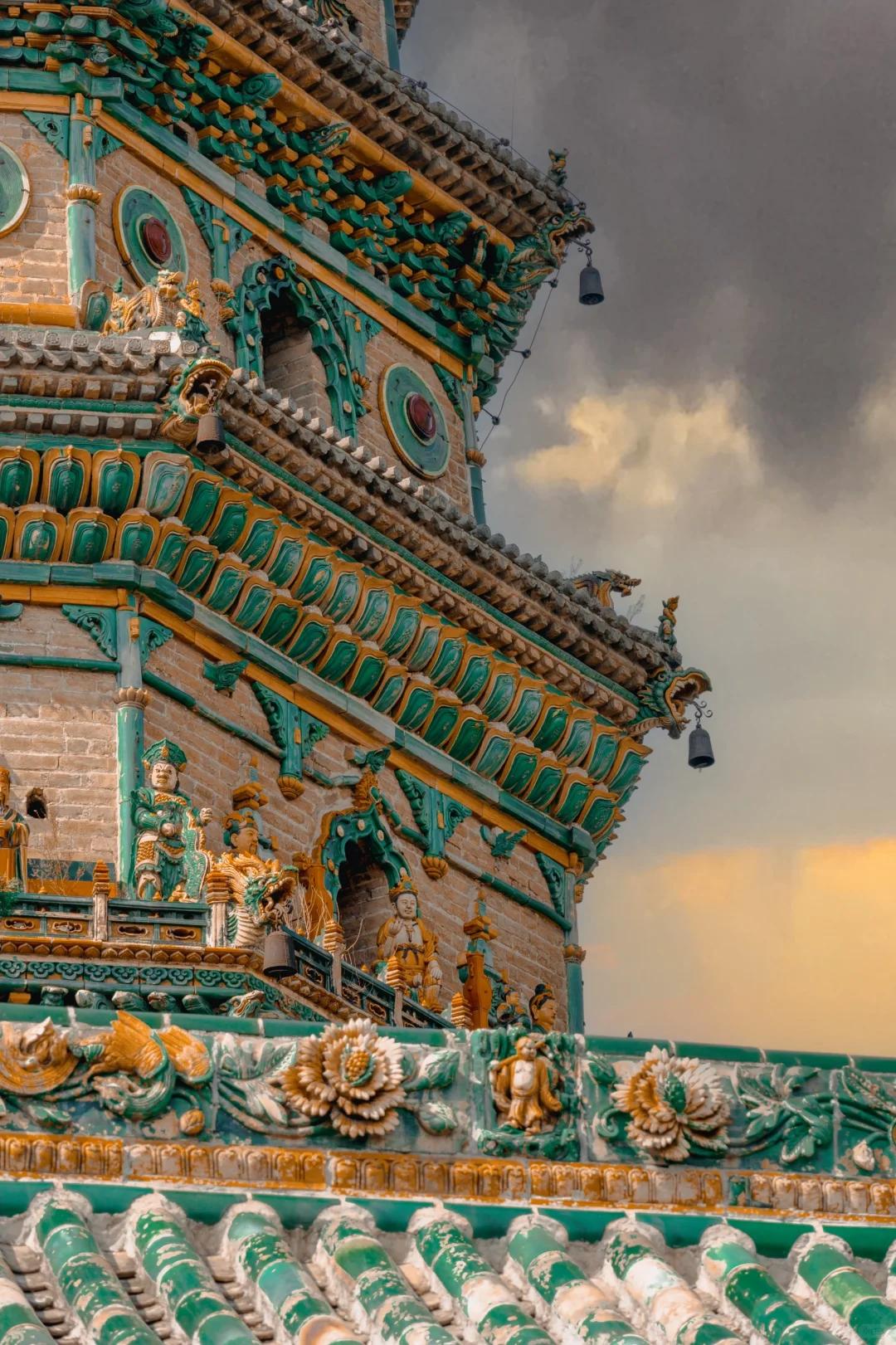 A scenic view of Guangsheng Temple