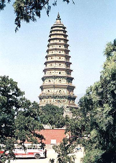 A scenic view of Guangsheng Temple