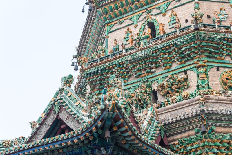 A scenic view of Guangsheng Temple