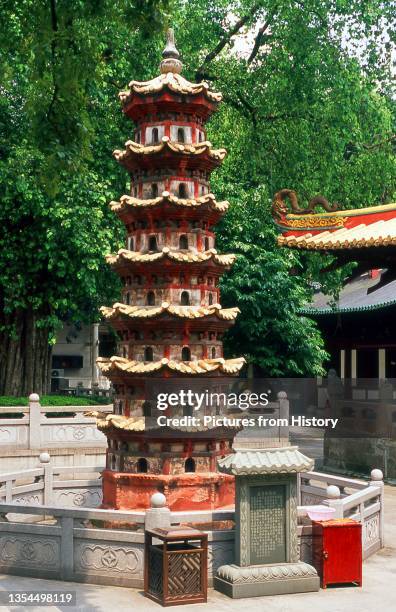 A scenic view of guangxiao temple