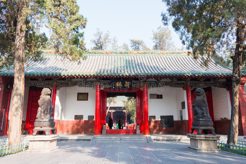 A scenic view of Guanlin Temple