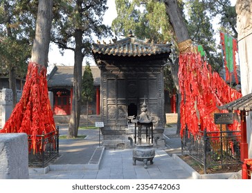 A scenic view of Guanlin Temple