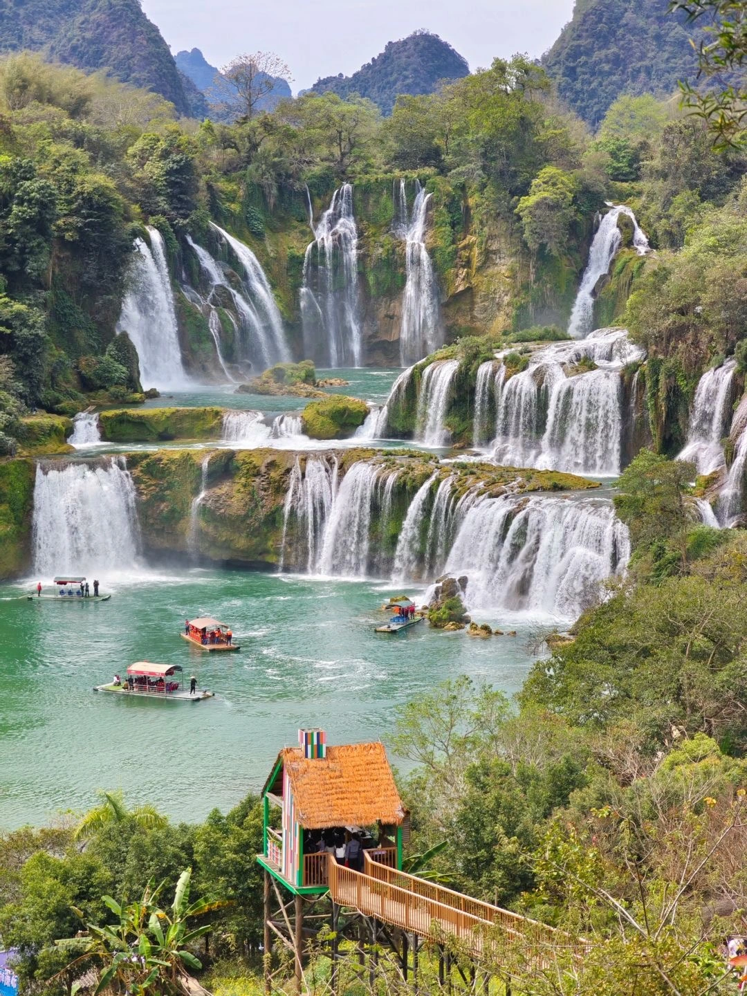 A scenic view of guanzhi mountain