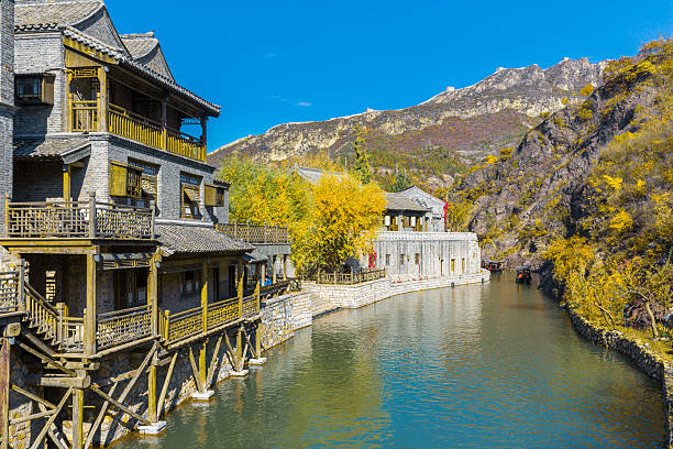 A scenic view of gubei_water_town