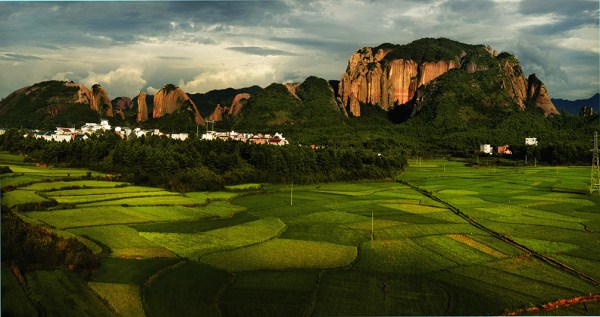 A scenic view of Guifeng Scenic Area