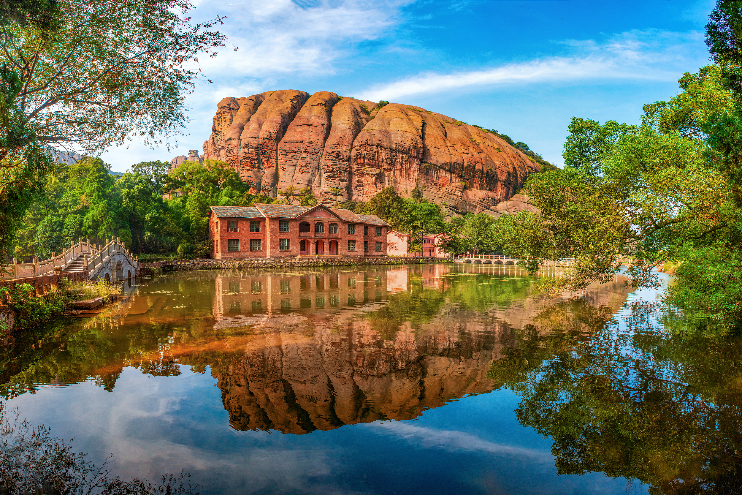 A scenic view of Guifeng Scenic Area