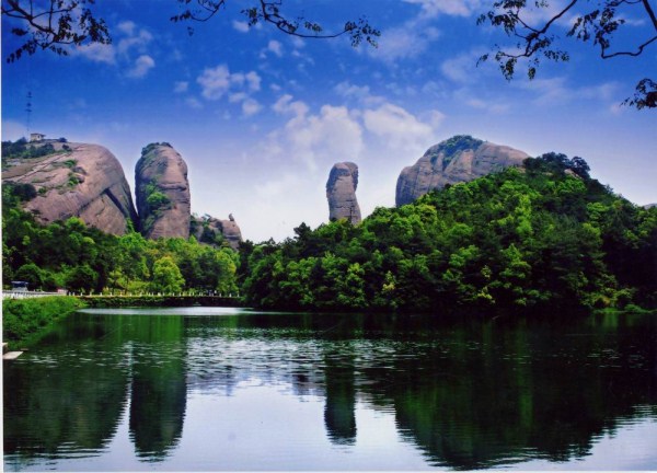 A scenic view of Guifeng Scenic Area