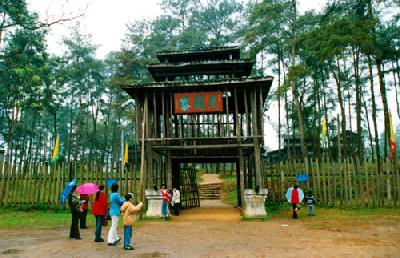 A scenic view of guiping jintian uprising site