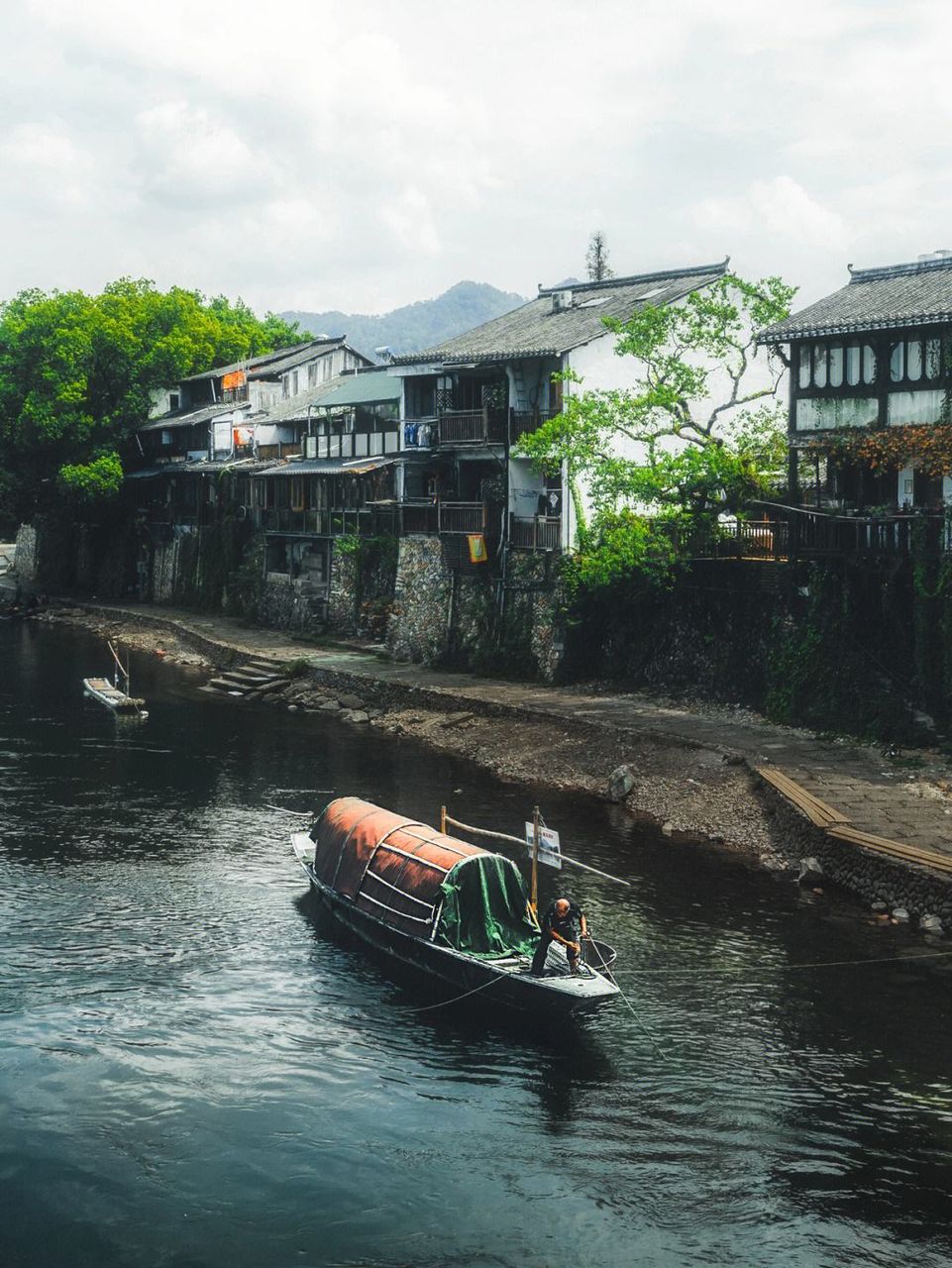 A scenic view of guyan huaxiang village