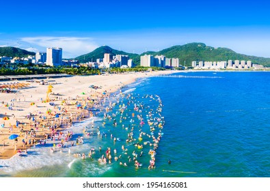 A scenic view of hailing island yangjiang