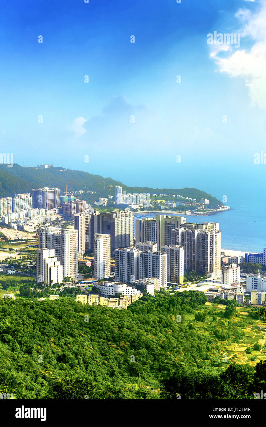 A scenic view of hailing island yangjiang