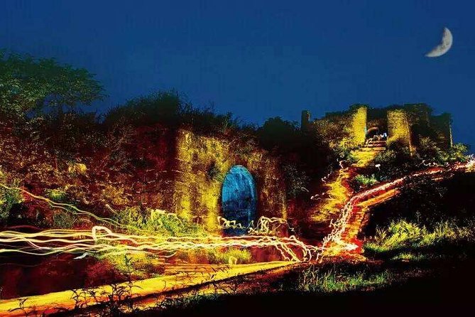 A scenic view of hailongtun castle