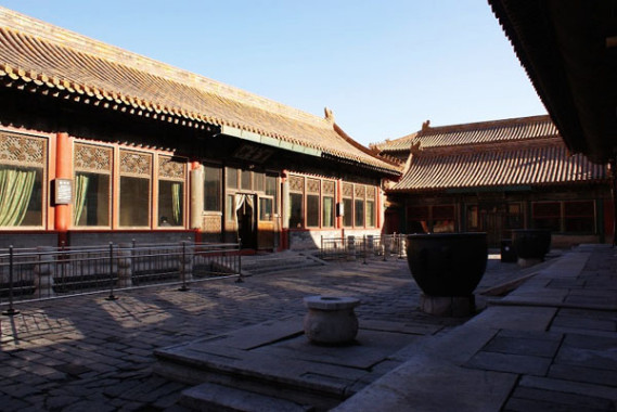 A scenic view of han_changan_city_ruins