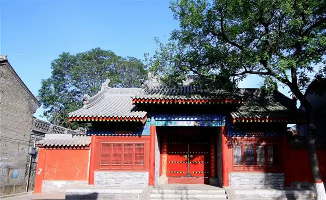 A scenic view of hancheng_ancient_city_cultural_scenic_area