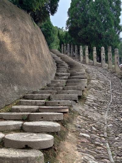 A scenic view of hancheng_ancient_city_cultural_scenic_area
