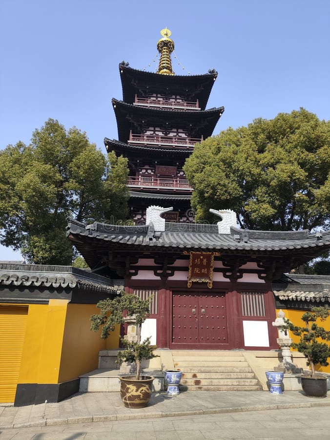 A scenic view of hanshan temple