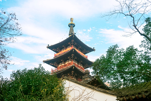 A scenic view of hanshan temple