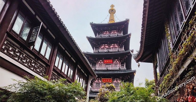 A scenic view of hanshan temple