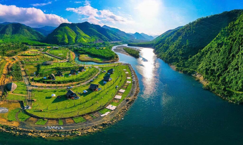 A scenic view of hao river