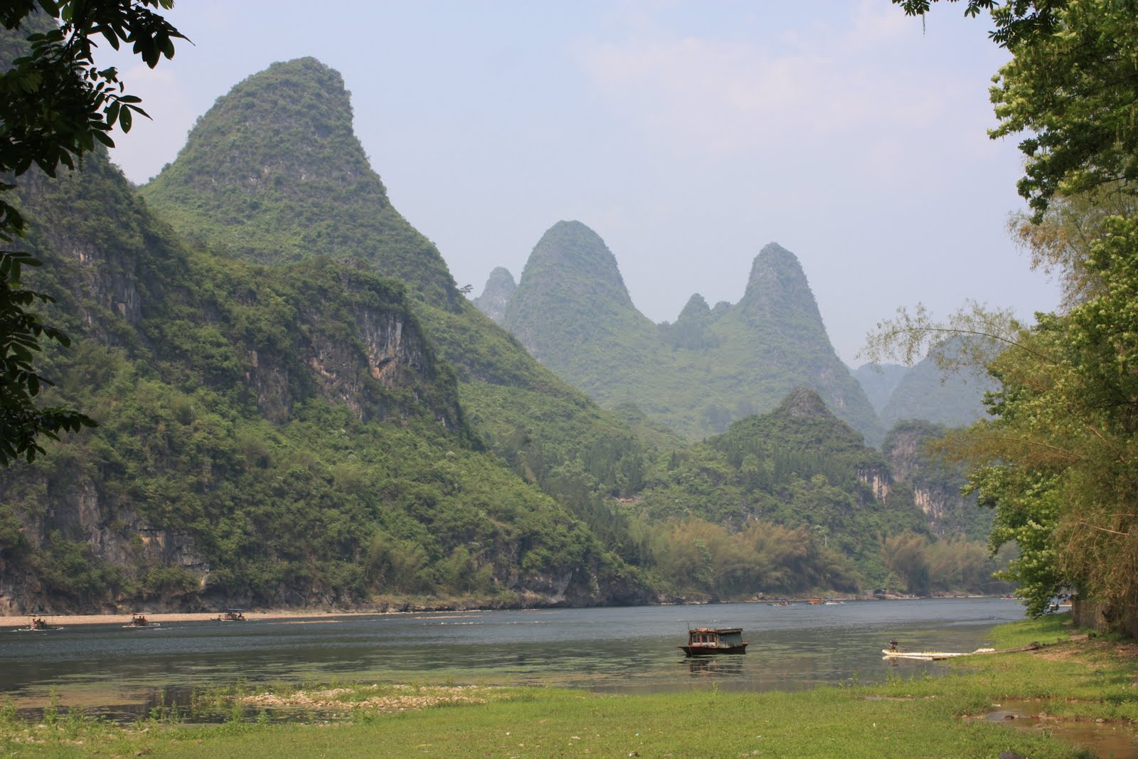A scenic view of hao river