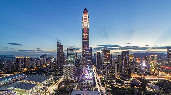 A scenic view of happy valley shenzhen