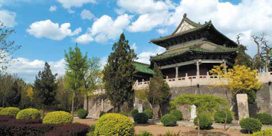 A scenic view of Hebei Museum