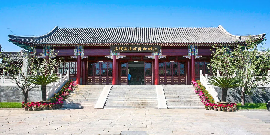 A scenic view of Hebei Museum