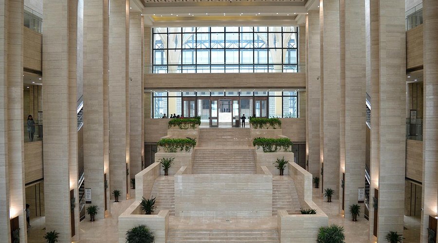A scenic view of Hebei Museum