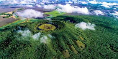 A scenic view of heihe_wudalianchi