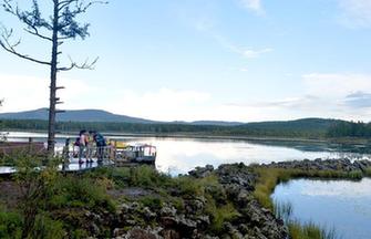 A scenic view of heixiazi_island