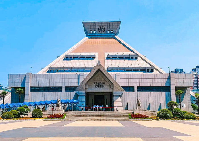 A scenic view of Henan Museum