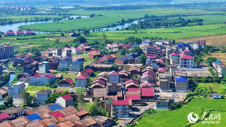 A scenic view of heqing xiyi village