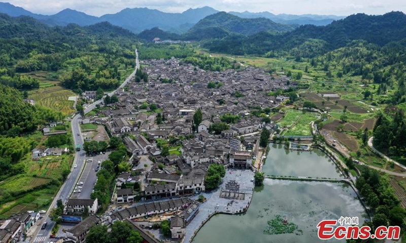A scenic view of heqing xiyi village